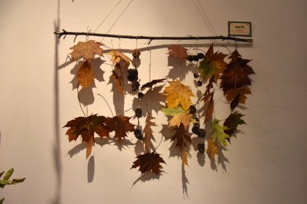 Praca konkursowa - jesienny łapacz snów.